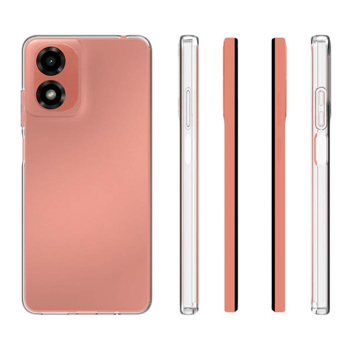 Bild 2,  Motorola Moto G04 4G/G24 4G TPU Skal Transparent