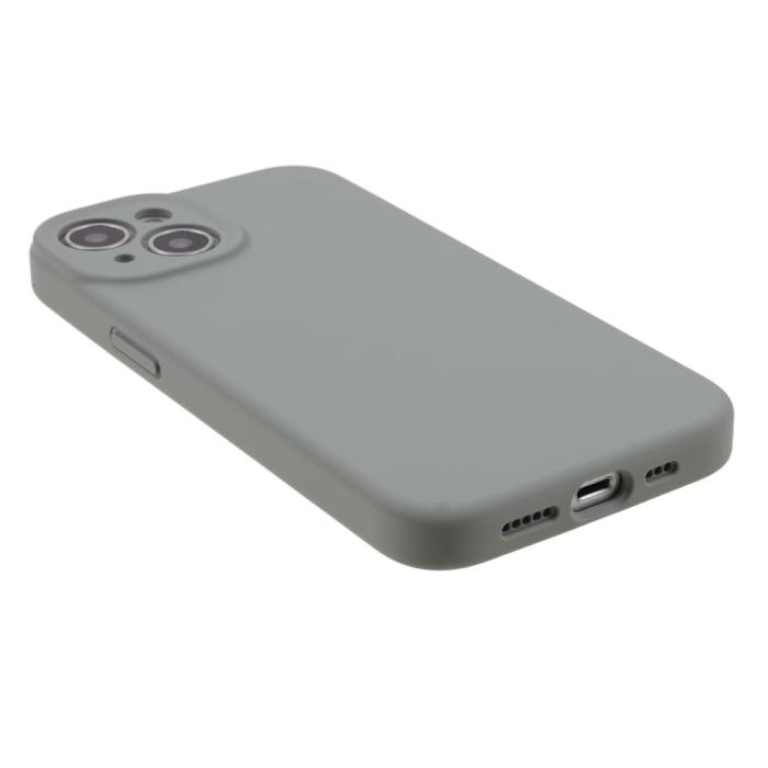 Bild 5,  iPhone 15 Plus Skal Liquid Silikon Ljus Grön