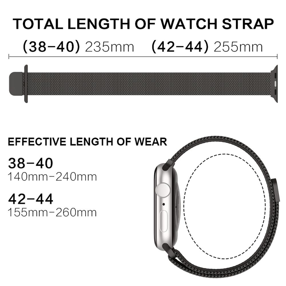 ColorPop ColorPop Milanese Loop Metall Armband Apple Watch 42/44/45/46/49 mm