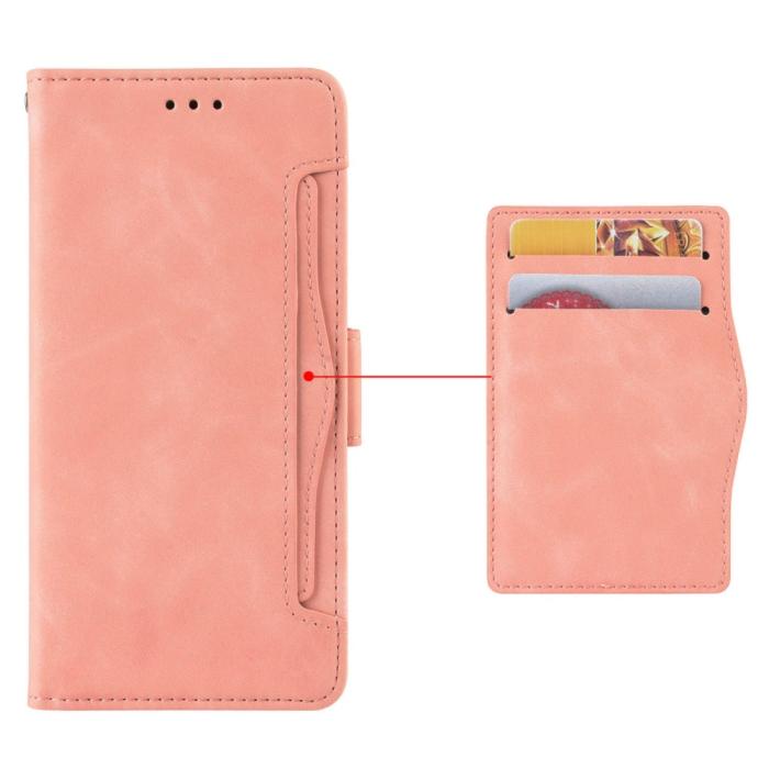 Bild 2,  Samsung Galaxy A25 5G Fodral Med Avtagbart Kortfodral Rosa