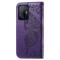  Xiaomi 11T / 11T Pro Fodral Läder Butterfly Lila