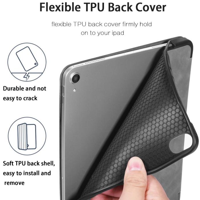 Bild 3, DG.MING DG.MING iPad Air 2026-2020/Pro 11 2018 Fodral Pennhållare
