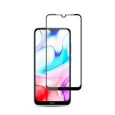 MOCOLO Xiaomi Redmi 8/8A - H&auml;rdat glas - Helt&auml;ckande sk&auml;rmskydd