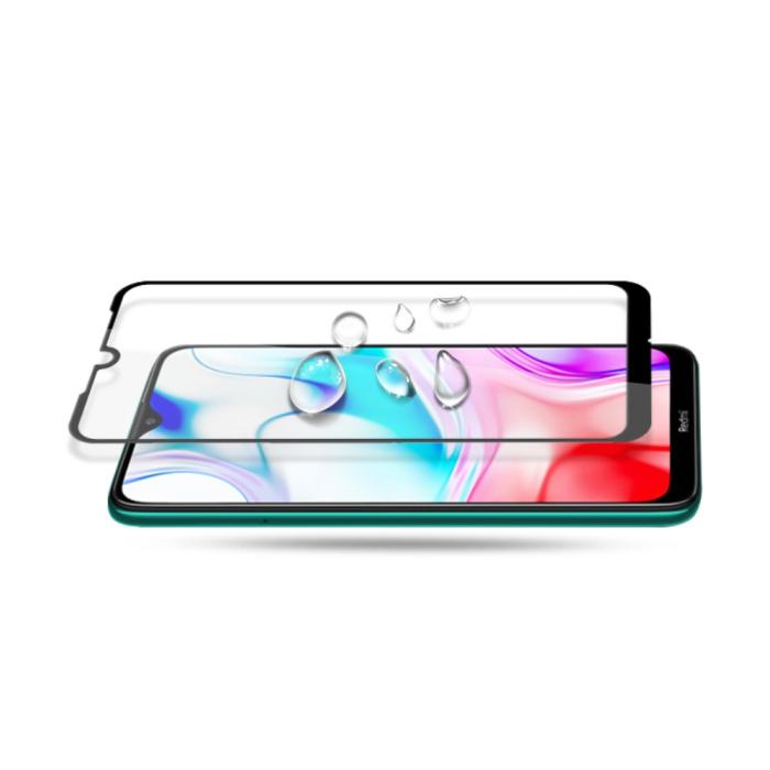 Bild 4, MOCOLO Xiaomi Redmi 8/8A - Härdat glas - Heltäckande skärmskydd
