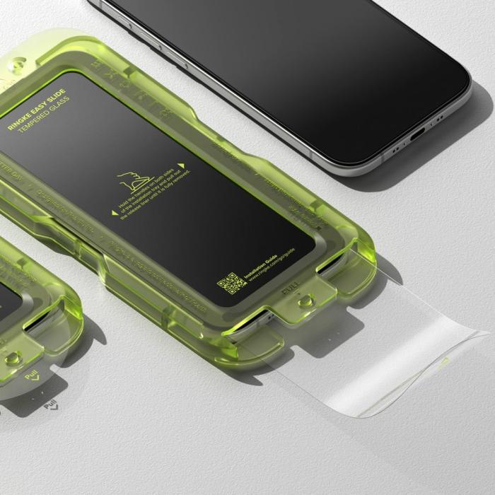 Bild 4, Ringke Ringke iPhone Air 2-PACK Easy Slide Skärmskydd Härdat Glas