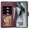 Tech-Protect Tech-Protect Samsung Galaxy S26 Fodral Läder Mulberry