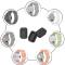  Coros Pace 2/Apex/Apex 2/Vertix/Vertix 2 Dammplugg Svart