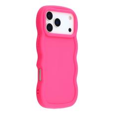  iPhone 17 Pro Max Mobilskal Wavy Rosa