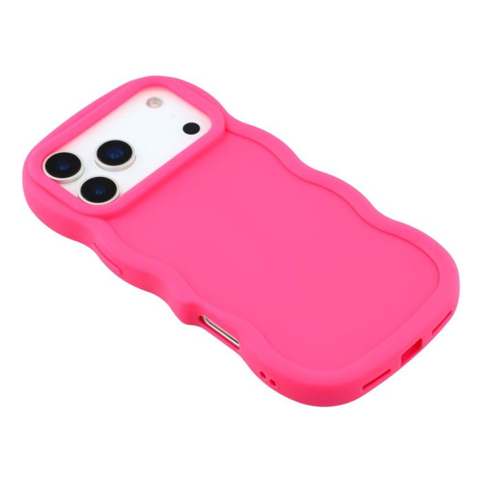 Bild 4,  iPhone 17 Pro Max Mobilskal Wavy Rosa