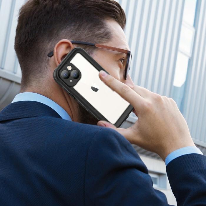 Bild 6, REDPEPPER REDPEPPER iPhone 13 Mini Skal 360 Vattentätt IP68 Mörk Grå