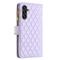 BINFEN BINFEN Galaxy A35 5G Fodral Diamond Multifunktionell Lila