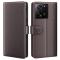  Xiaomi 13T / 13T Pro Fodral Premium Äkta Läder Brun