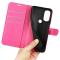  Motorola Moto G71 Fodral Litchi Textur Rosa