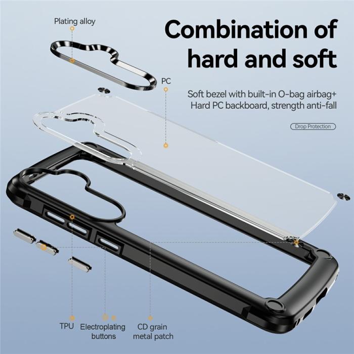 Bild 4,  Samsung Galaxy S26 Skal Shockproof Hybrid Svart