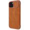 NILLKIN NILLKIN iPhone 15 Plus Fodral Qin CamShield Brun