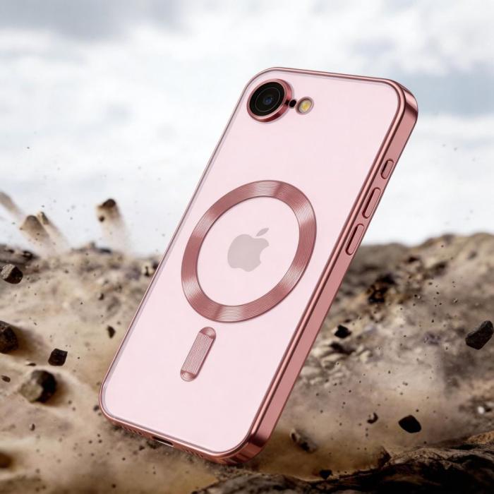 Bild 6, Tech-Protect Tech-Protect iPhone 17e / 16e Skal MagSafe MagFlex Roséguld