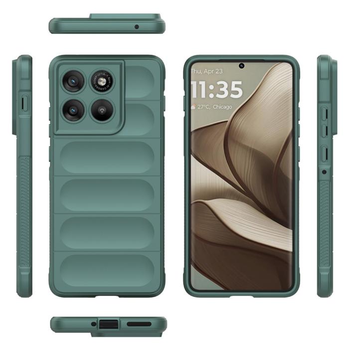 Bild 5,  Motorola Edge 70 Skal Magic Shield Grön