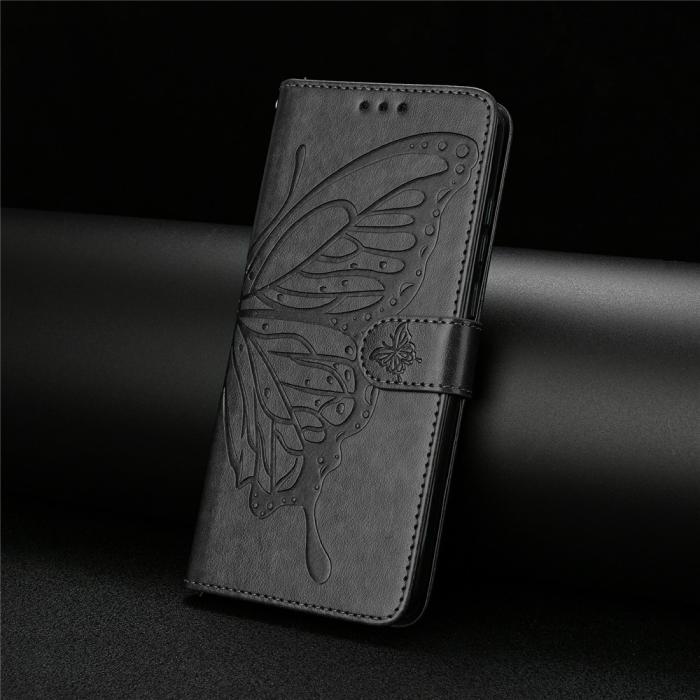 Bild 6,  Samsung Galaxy S26 Fodral Fjäril Tryck Svart