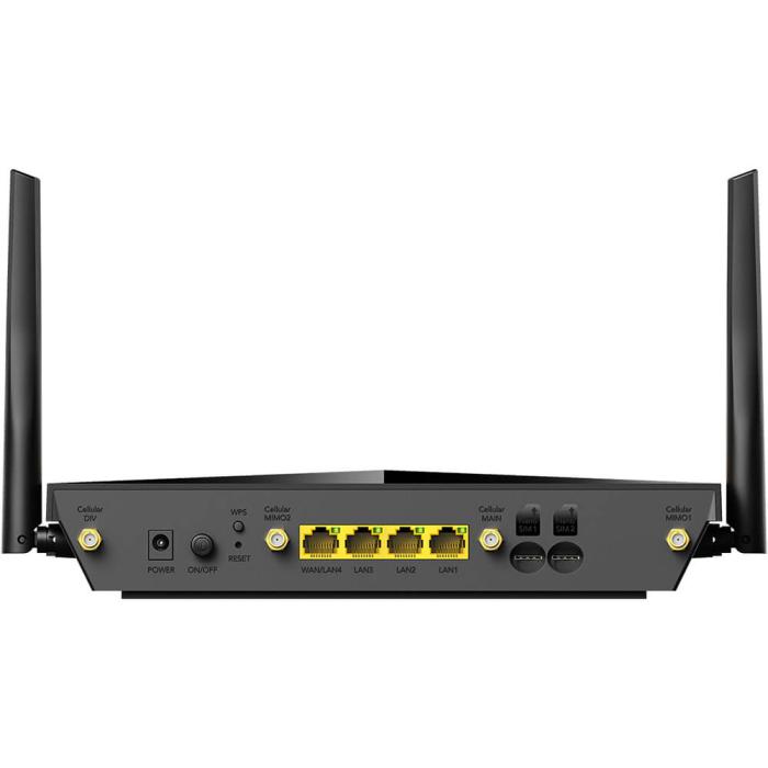 Bild 4, Cudy Cudy 4G Router LT12 Cat 12 AC1200 Gigabit Dual-SIM Svart