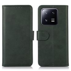  Xiaomi 13 Pro 5G Fodral L&auml;der Gr&ouml;n