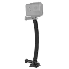 PULUZ PULUZ F&ouml;rl&auml;ngningsarm Set Till Hj&auml;lm F&ouml;r GoPro/DJI Svart