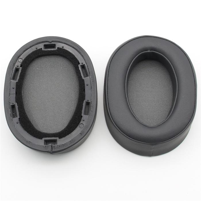 Bild 2,  Öronkuddar För Sony MDR-100ABN/WH-H900N Svart