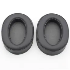  &Ouml;ronkuddar F&ouml;r Sony MDR-100ABN/WH-H900N Svart