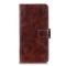  iPhone 15 Pro Fodral Retro Crazy Horse Brun