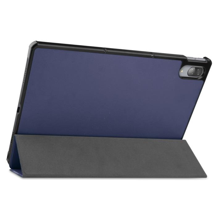 Bild 4,  Lenovo Tab P11 Pro - Tri-Fold Läder Fodral - Mörk Blå