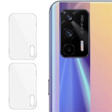 IMAK Realme GT 5G - 2-pack IMAK Linsskydd I H&auml;rdat Glas
