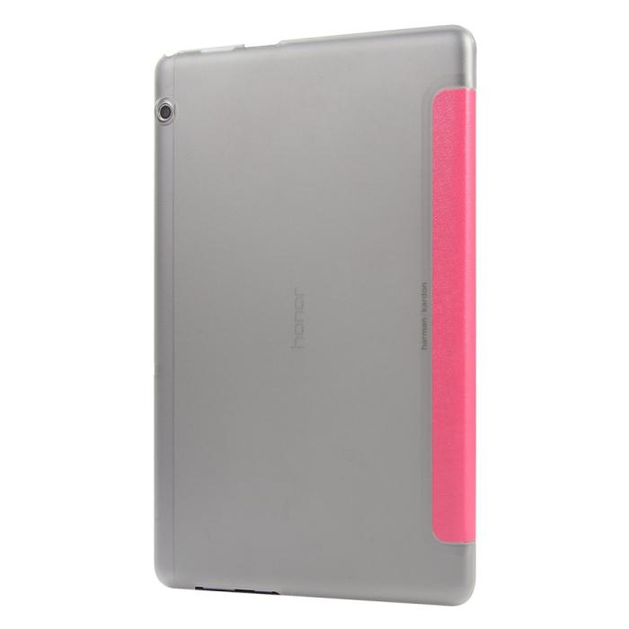 Bild 3,  Huawei MediaPad T5 10 - Slimfit Tri-Fold Fodral - Rosa