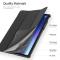 DUX DUCIS DUX DUCIS Lenovo Tab P11 Pro Gen 2 Fodral DOMO Tri-Fold Svart