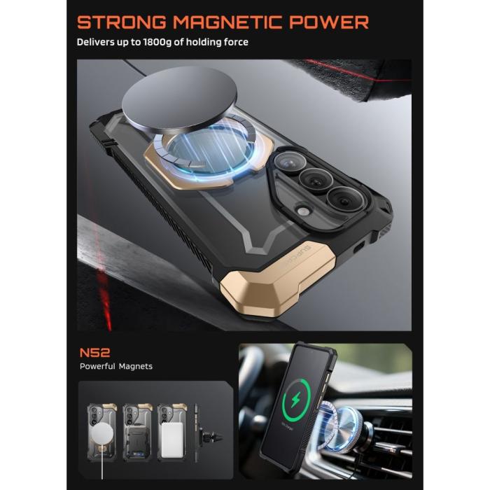 Bild 3, Supcase Supcase Samsung Galaxy S26 Skal MagSafe UB Grip Desert