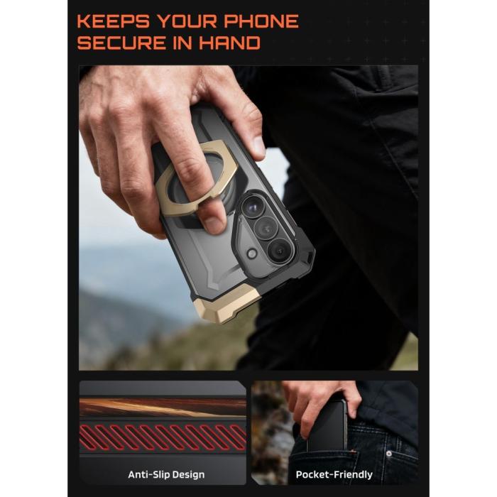 Bild 6, Supcase Supcase Samsung Galaxy S26 Skal MagSafe UB Grip Desert