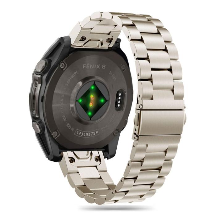 Bild 2, Tech-Protect Tech-Protect Garmin Fenix 26 mm Armband Stainless Titanium