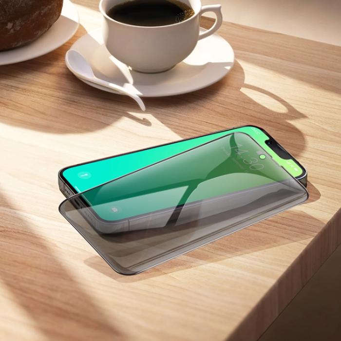 Bild 3, HOCO HOCO iPhone 14 Plus / 13 Pro Max Skärmskydd Nano 3D Privacy