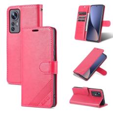 AZNS AZNS Xiaomi 12 Fodral L&auml;der R&ouml;d