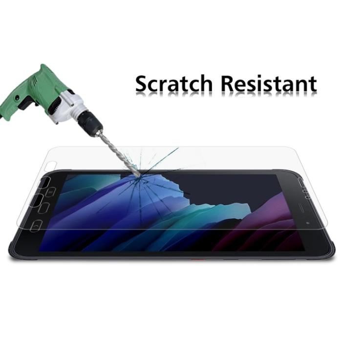 Bild 4,  Samsung Galaxy Tab Active 3 Skärmskydd Härdat Glas