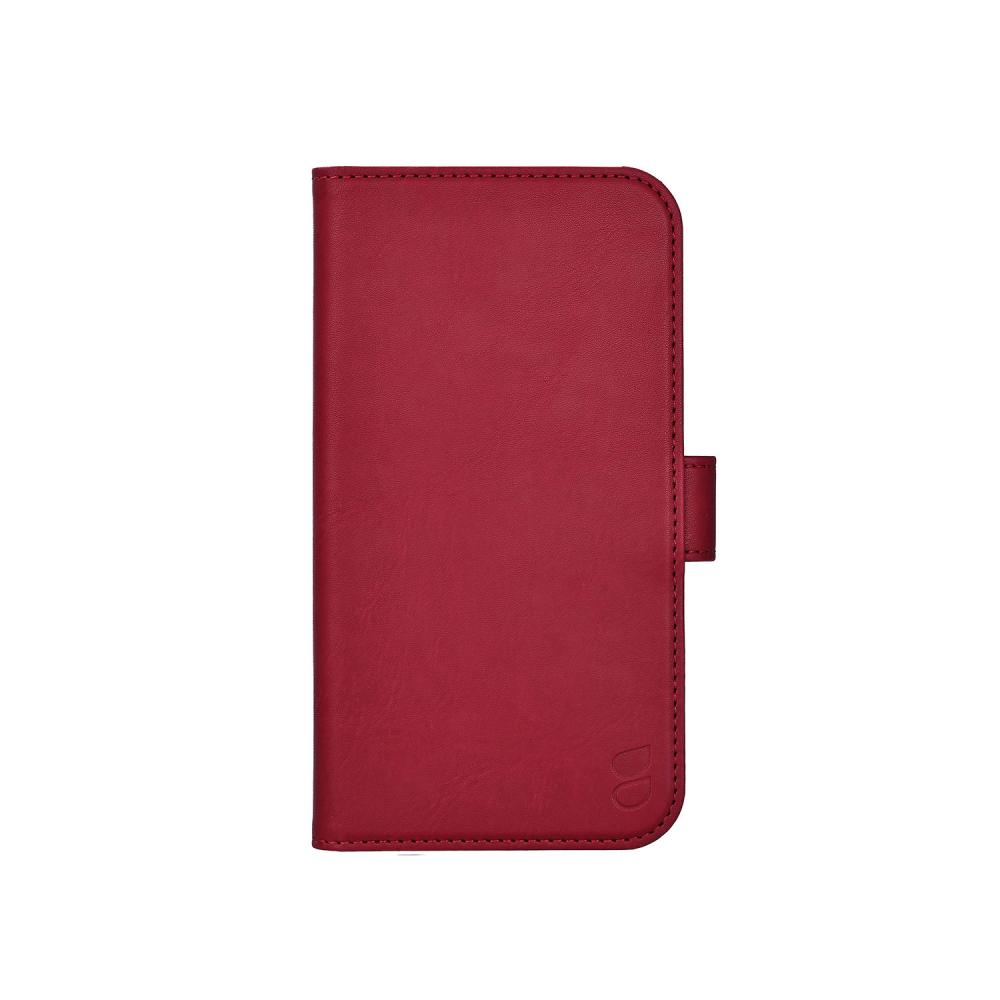 Gear Gear iPhone Air Fodral MagSafe Läder Deep Red