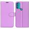  Motorola Moto G71 Fodral Litchi Textur Lila