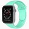ColorPop Apple Watch 42/44/45/46/49 mm Silikon Armband (M/L) Mintgrön