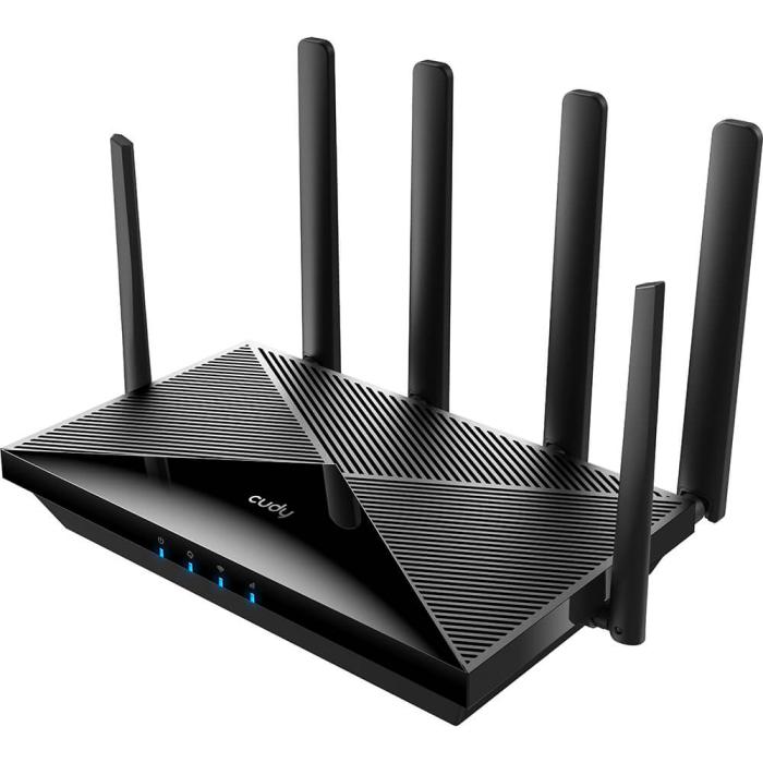 Bild 2, Cudy Cudy 4G Router LT18 Cat 18 AX1800 Gigabit Dual-SIM Svart
