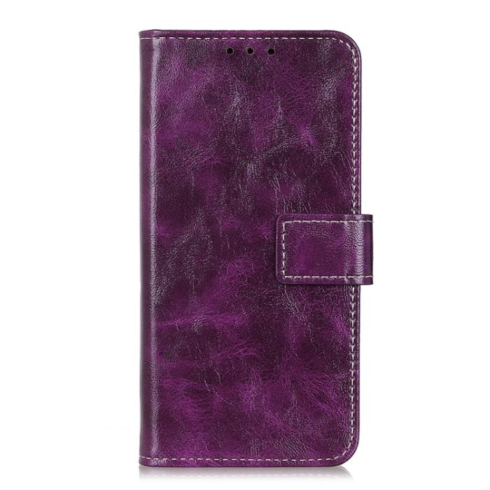 Bild 2,  iPhone 15 Pro Fodral Retro Crazy Horse Lila