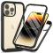  iPhone 15 Pro Max Skal 360 Hybrid Defense Svart