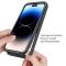 iPhone 15 Pro Max Skal 360 Hybrid Defense Svart