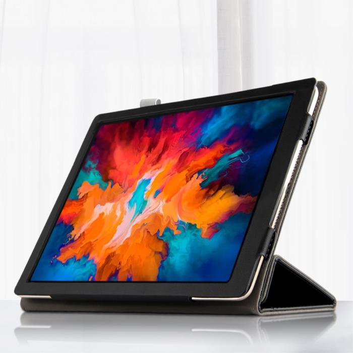Bild 4,  Lenovo Tab P11 Pro - Tri-Fold Fodral Med Pennhållare - Svart