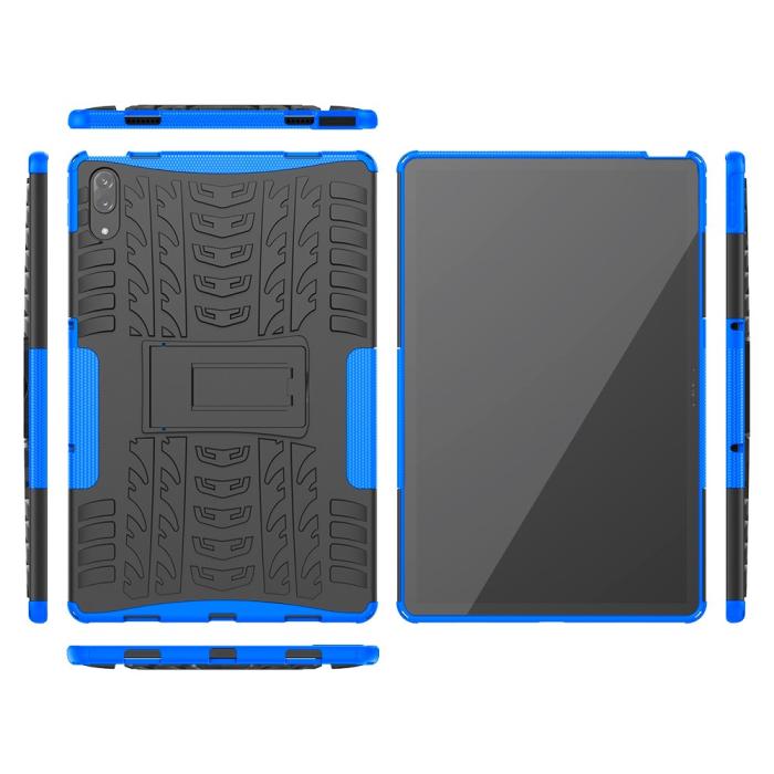 Bild 3,  Lenovo Tab P11 Pro - Rugged Kickstand Armor - Blå