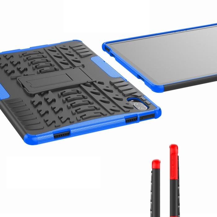 Bild 4,  Lenovo Tab P11 Pro - Rugged Kickstand Armor - Blå