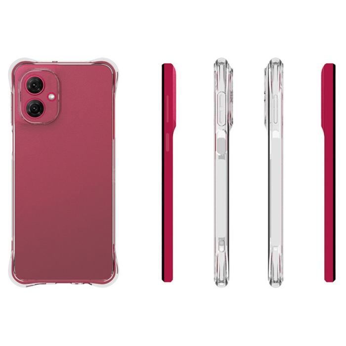 Bild 5,  Motorola Moto G55 5G Skal TPU Shockproof Transparent