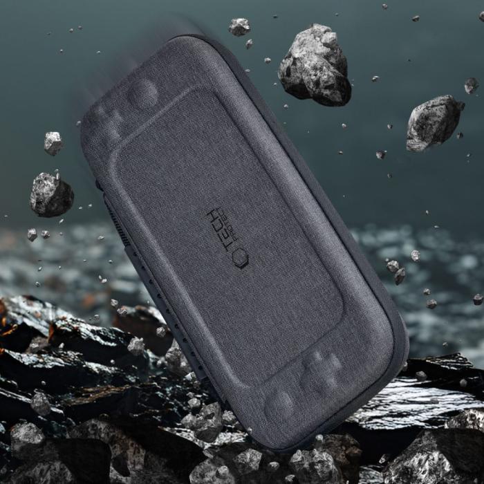 Bild 5, Tech-Protect Tech-Protect Nintendo Switch 2 Förvaringsväska Hardpouch Grå